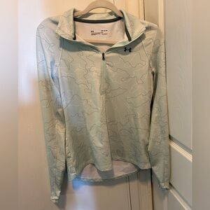 Under Armour Light Green Camouflage Coldgear size Medium